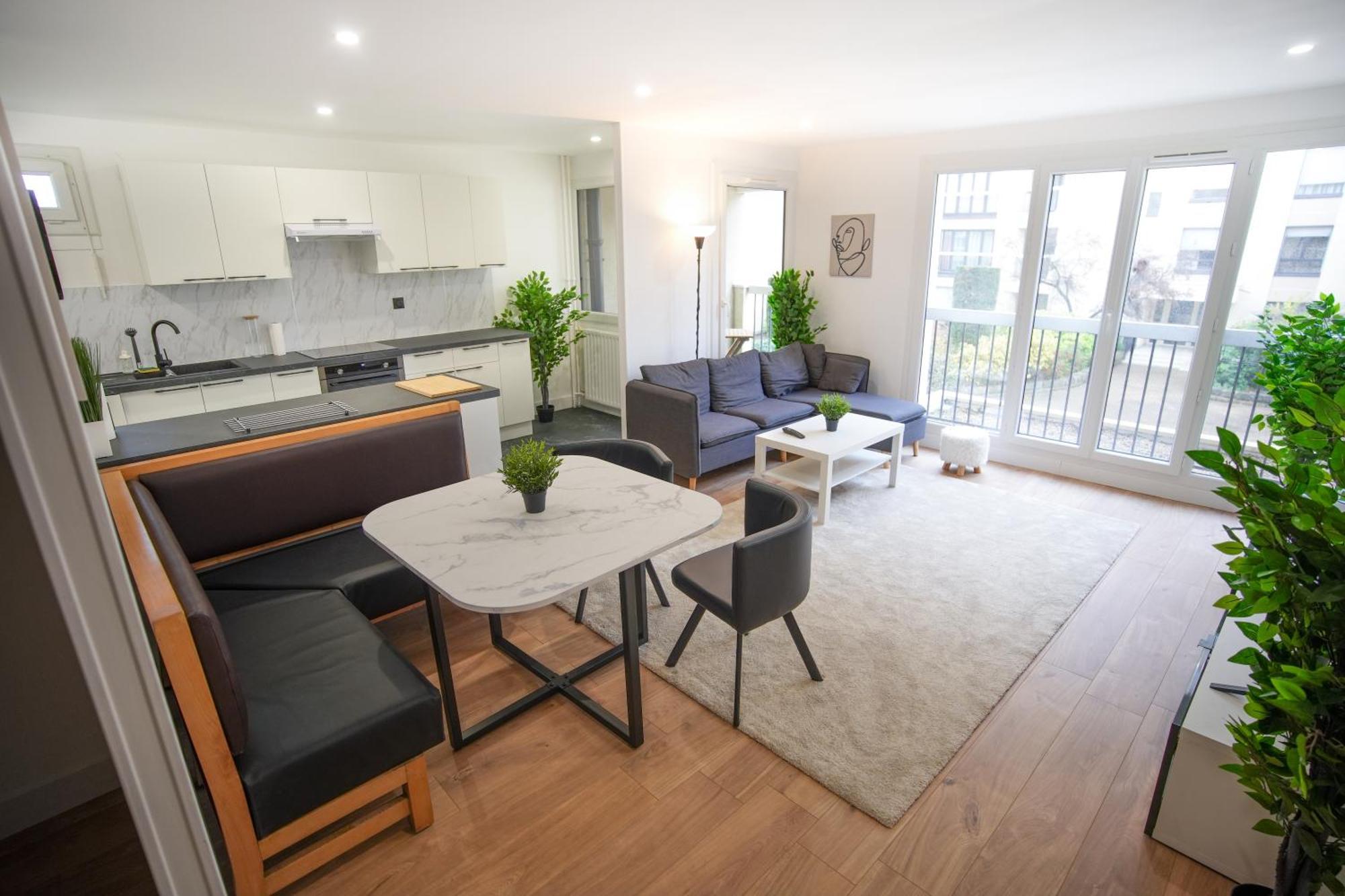 Keyless Appartement Moderne Et Spacieux 90 M2 Parking Chevilly-Larue Exterior foto
